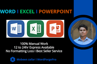 convert your PDF to word, excel or powerpoint  professionally