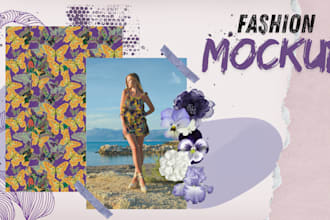 design t shirt, hoodies and fashion textile mockups