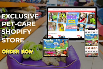 pet shopify store pet website pet store pet logo pet care website pet care store