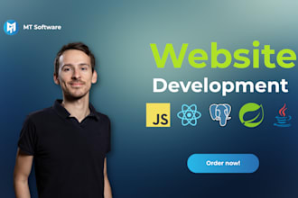do custom website development as experienced frontend backend developer