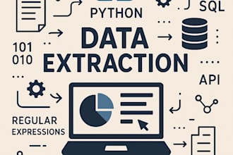 web scraping, python data scraping, data extraction