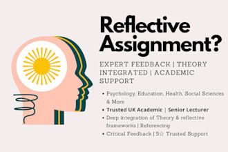 edit your reflective essay with academic feedback