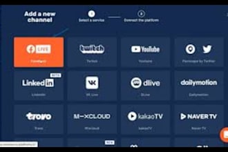 setup iptv server, reseller panel, erpnext customation, restream, m3u playlists