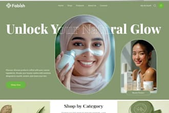 design skincare shopify skincare shopify store skincare shopify website for you