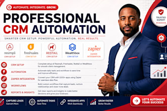 setup resimpli crm automation freshsales redtail wealthbox zapier integration