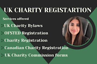 do cqc, ofsted, charity registration, canada charity, UK charity