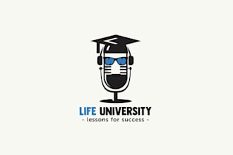 create super cool podcast logo