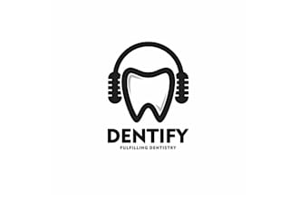 design unique dental podcast logo