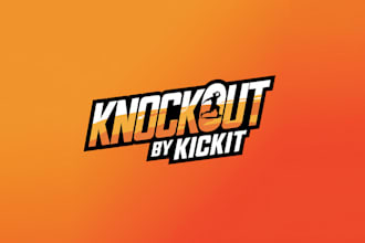 design epic comic book style backyard game logo