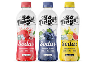 bottle label design, wine, beverage, juice product packaging, energy drink label