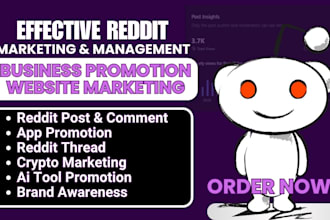 do reddit post and comment thread for business website saas crypto meme app link