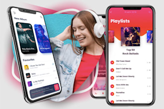 develop music streaming app music streaming website live streaming app music app