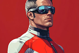 draw your superhero character design