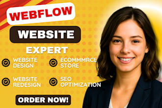design or develop webflow website, weflow website developer, webflow website SEO