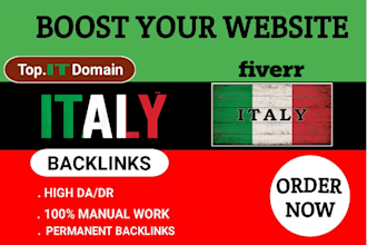 do 50 high authority italy backlink italian seo link building
