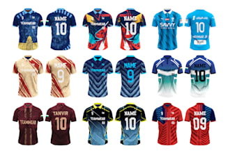 prepare printing file for your sublimation jersey design