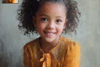 paint digital oil portraits and landscapes