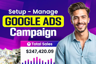 be your google ads manager and run a profitable ppc ads campaign