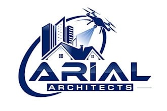 design luxury drone logo with unlimited revisions