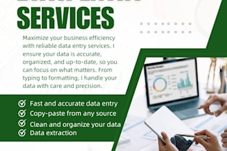 enter and organize your data professionally
