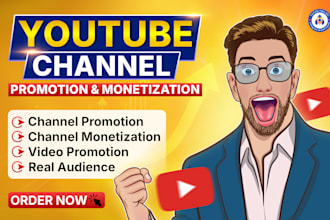 do your channel promotion for video views and channel monetization