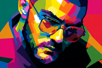 create your photo into awesome wpap pop art
