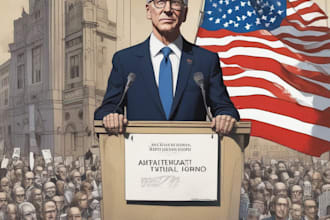 create political and editorial cartoons