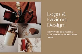 design a modern tech logo and unique favicon