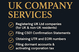 file cs01, change UK company address, and strike off UK ltd