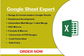 professional google sheets expert