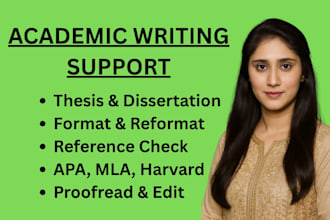 proofread and edit your academic thesis or dissertation