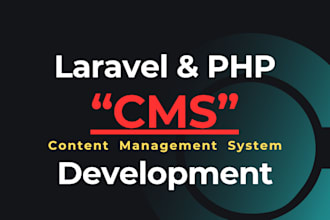 cms development with laravel and codeignator