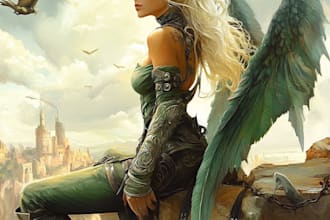 do fantasy book cover, thriller book cover design
