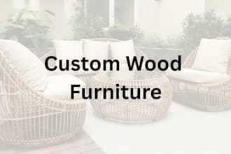design custom wood furniture plans
