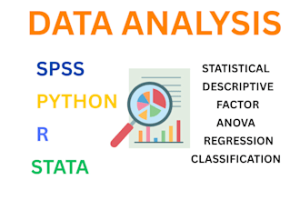 perform statistical data analysis, spss data analysis, research reports