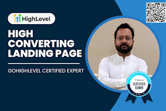 design ghl funnel, landing page, website, ghl expert