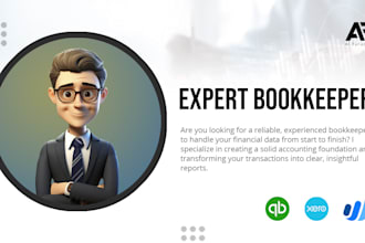 prepare professional financial reports with accurate bank reconciliation