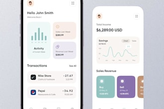 design fintech ui bank app loan app fintech website fintech app wallet app figma