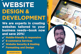 design and develop business website