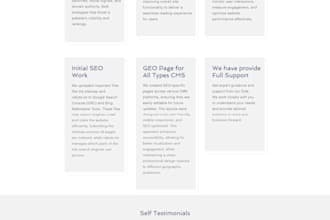 fullservice SEO strategy for wordpress shopify