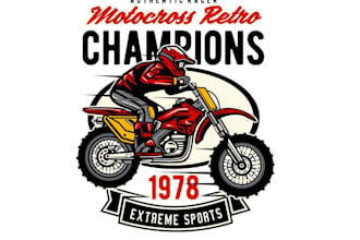 design a proffesional dirt bike logo