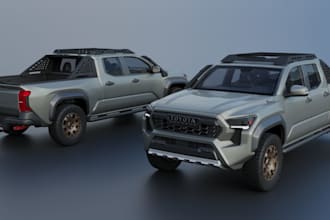 model 3d toyota tacoma, trail hunter,truck car, body kit,blender, livery car,stl