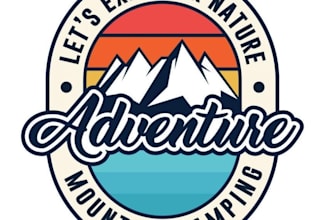 design proffesional summer camp logo