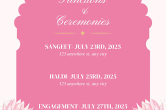 design wedding invitation, birthday card, greeting card