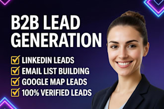 do b2b targeted lead generation, business leads and prospect email list