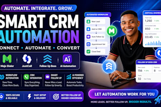 setup mojo dialer justcall crm ai automation follow up boss integration workflow