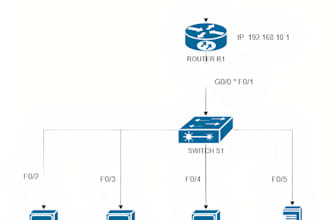 create professional network diagrams and topology maps for your projects