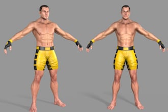 model 3d metahuman character,rig for ue5,realtime human,epic skeleton,8k texture