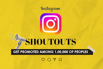 instagram shoutout at 55k page