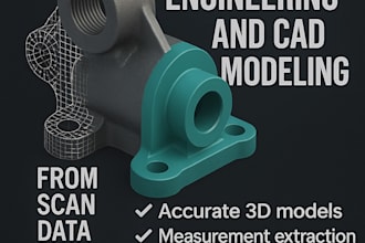 reverse engineering and cad modeling from scan data